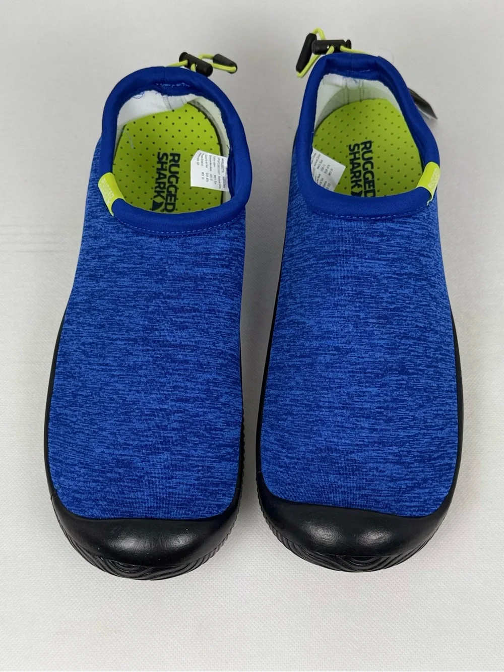 Rugged Shark Men's Size 12 Riptide Water Shoes with Drainage Neoprene Slip-On